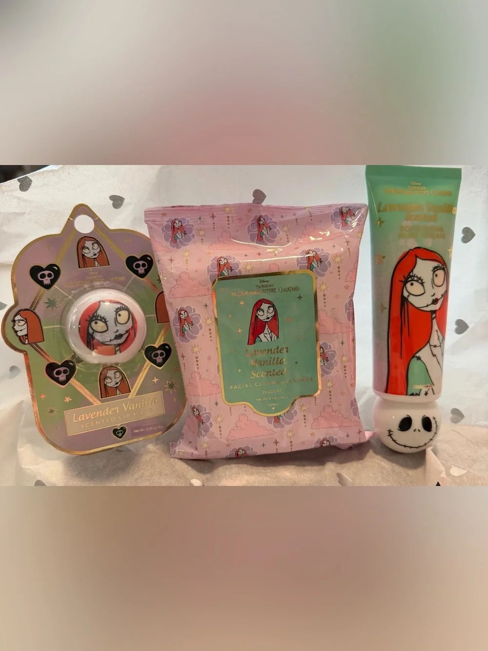 The Nightmare Before Christmas Lavender Vanilla Set NWT S4